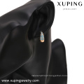 93402 xuping latest fashion hoop copper alloy earring for girls in China wholesale